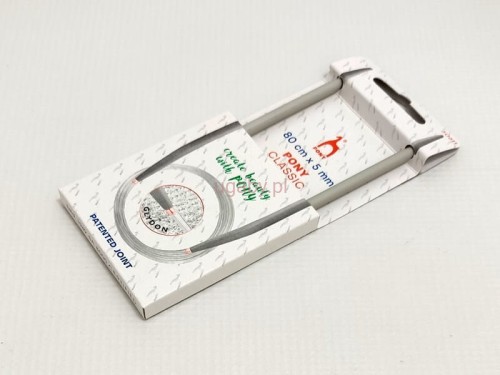 Druty Pony Classic z żyłką Glydon (5,0 mm / 80 cm)