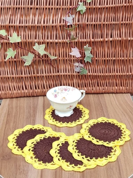 serwetka słonecznik