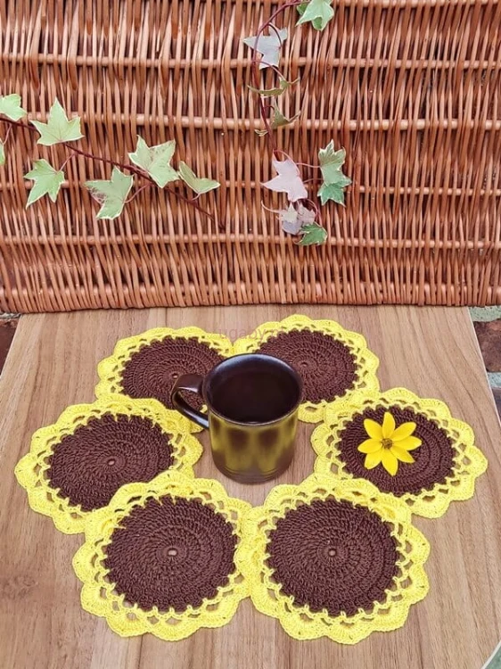 serwetka słonecznik