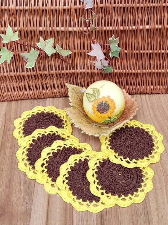 serwetka słonecznik