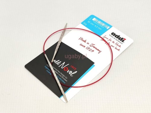 druty Addi Novel z żyłką 50cm 4,0 mm