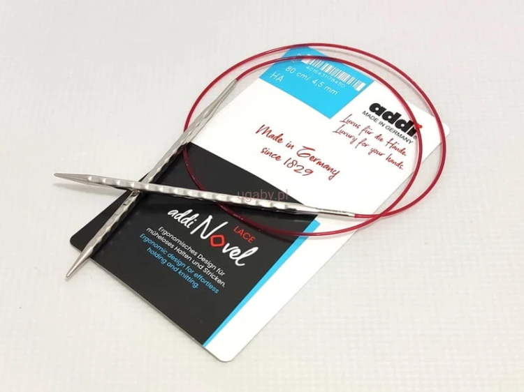 druty Addi Novel 80 cm 4,5mm