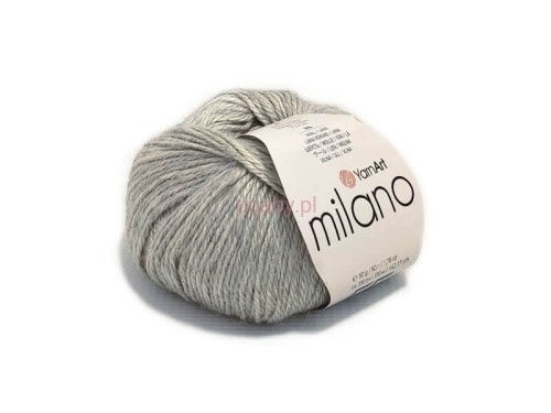 Włóczka YarnArt Milano kolor beżowoszary melanż numer 870