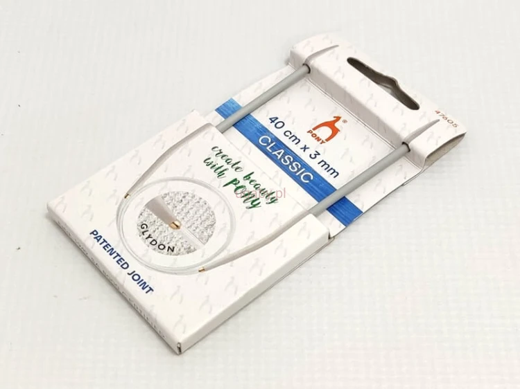 Druty Pony Classic z żyłką Glydon (3,0 mm / 40 cm)