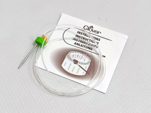 żyłka pomocnicza do przechowywania robótki