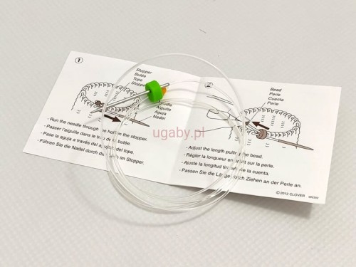 żyłka pomocnicza do przechowywania robótki