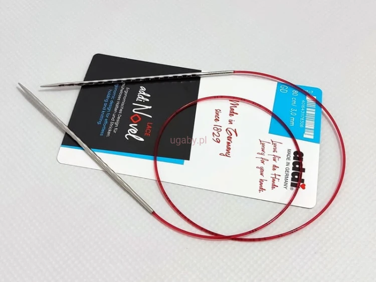 druty z żyłką Addi Novel 80 cm 3,0 mm