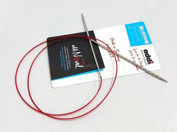 druty z żyłką Addi Novel