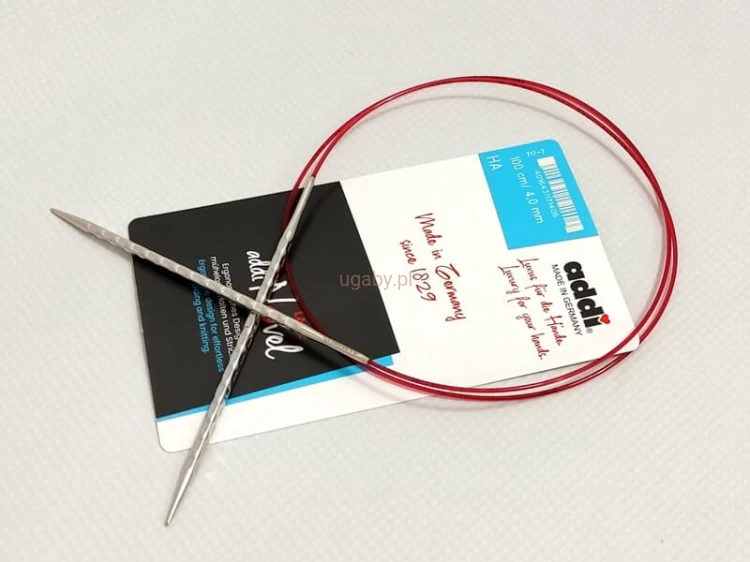 druty z żyłką Addi Novel