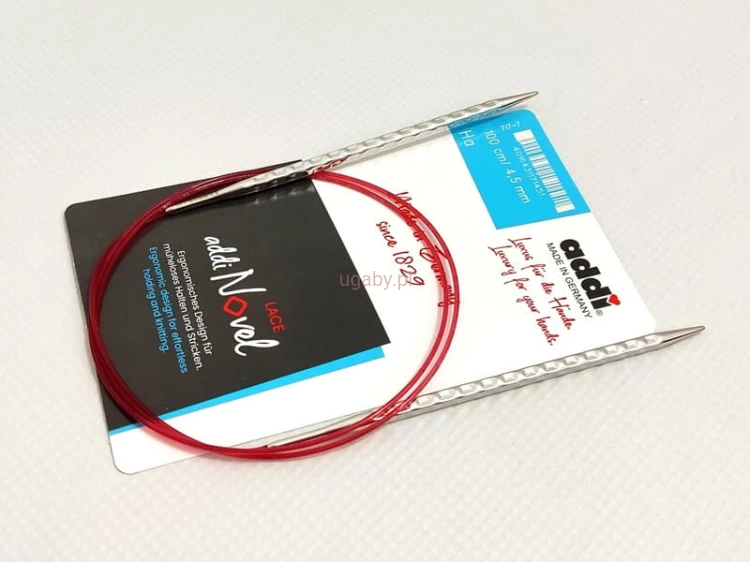 druty z żyłką Addi  Novel