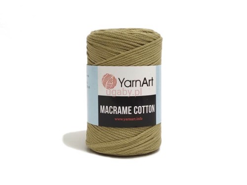Macrame Cotton kolor oliwkowy
