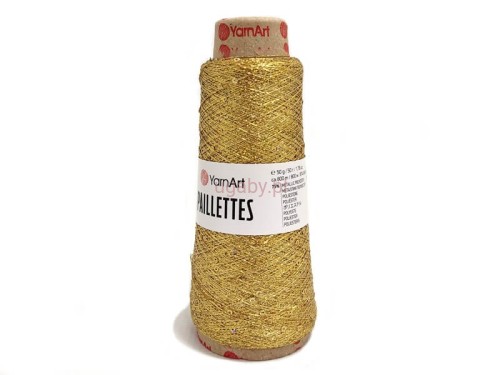 nić metalizowana z cekinami