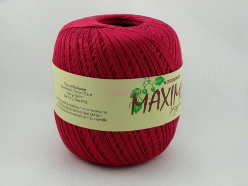 kordonek Maximum przyjemności, kolor bordowy nr 1555