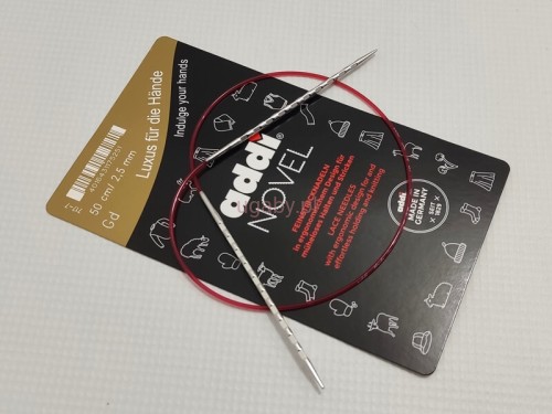 druty Addi Novel 50cm rozmiar 2,5mm