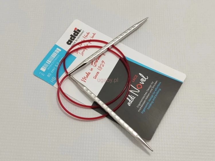 druty Addi Novel z żyłką 6,0 mm