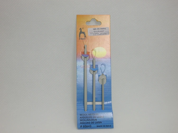 Igły dziewiarskie do wełny
