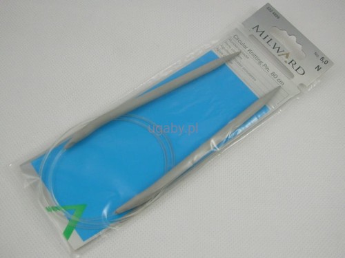 Druty Milward z żyłką (6,0 mm / 80 cm)