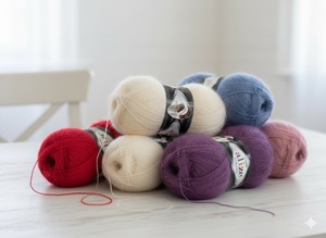 włóczka mohair classic firmy Alize